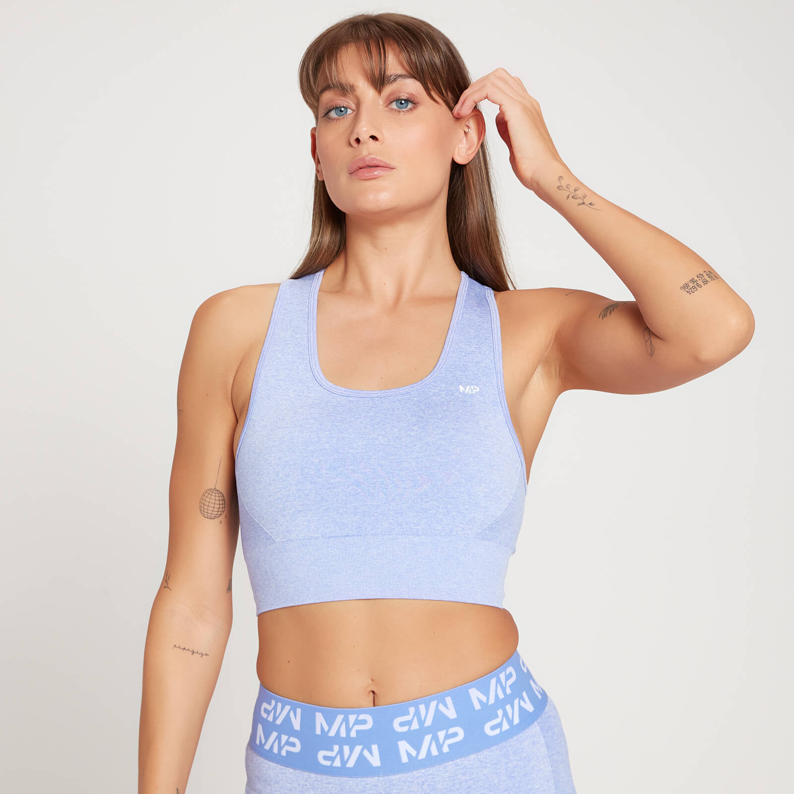 Brassière de sport MP Curve pour femmes – Violet craie