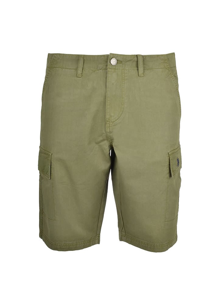 U.S. Polo Assn. Cargo-Bermudas in Khaki günstig kaufen