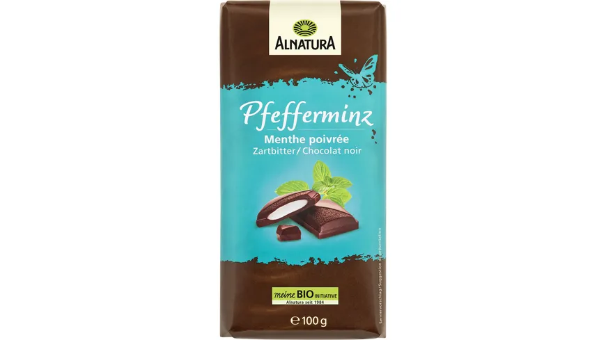 Alnatura Bio Pfefferminz Schokolade 100 g