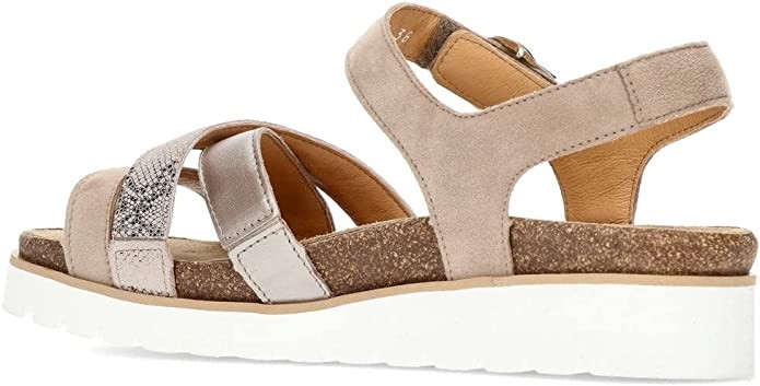 MEPHISTO Klassische Sandalen braun Thina velc