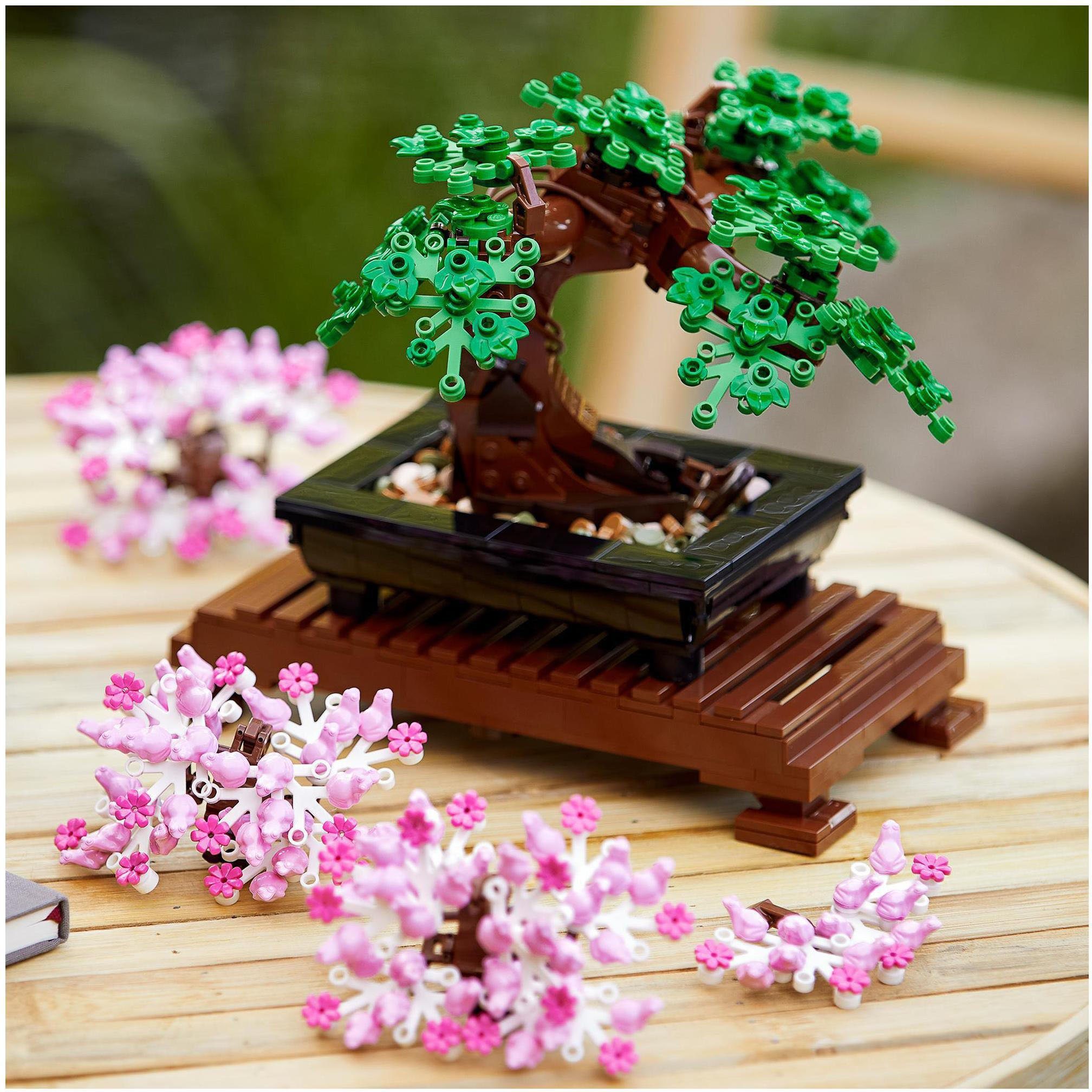 LEGO® Konstruktionsspielsteine Bonsai Baum (10281), LEGO® Creator Expert, (878 St), Made in Europe