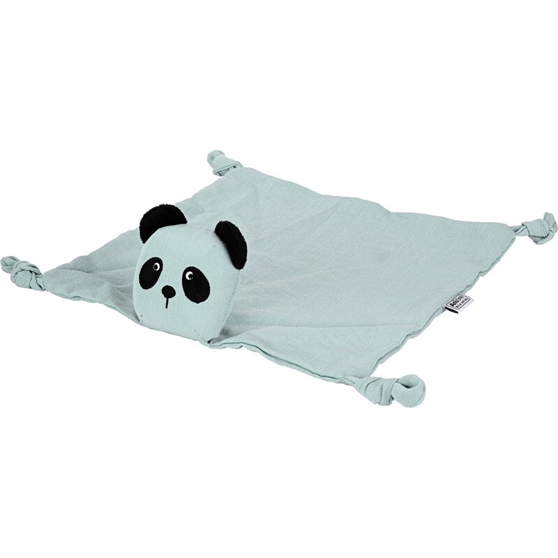 AniOne Kuscheltiere AniOne Plüsch Schnuffeltuch Panda