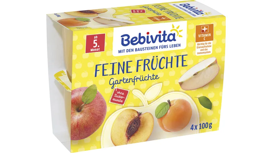 Bebivita Feine Früchte Gartenfrüchte 400 g