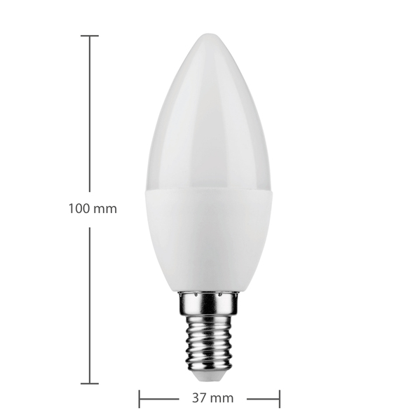LED Leuchtmittel Kerze E14, 10er Set