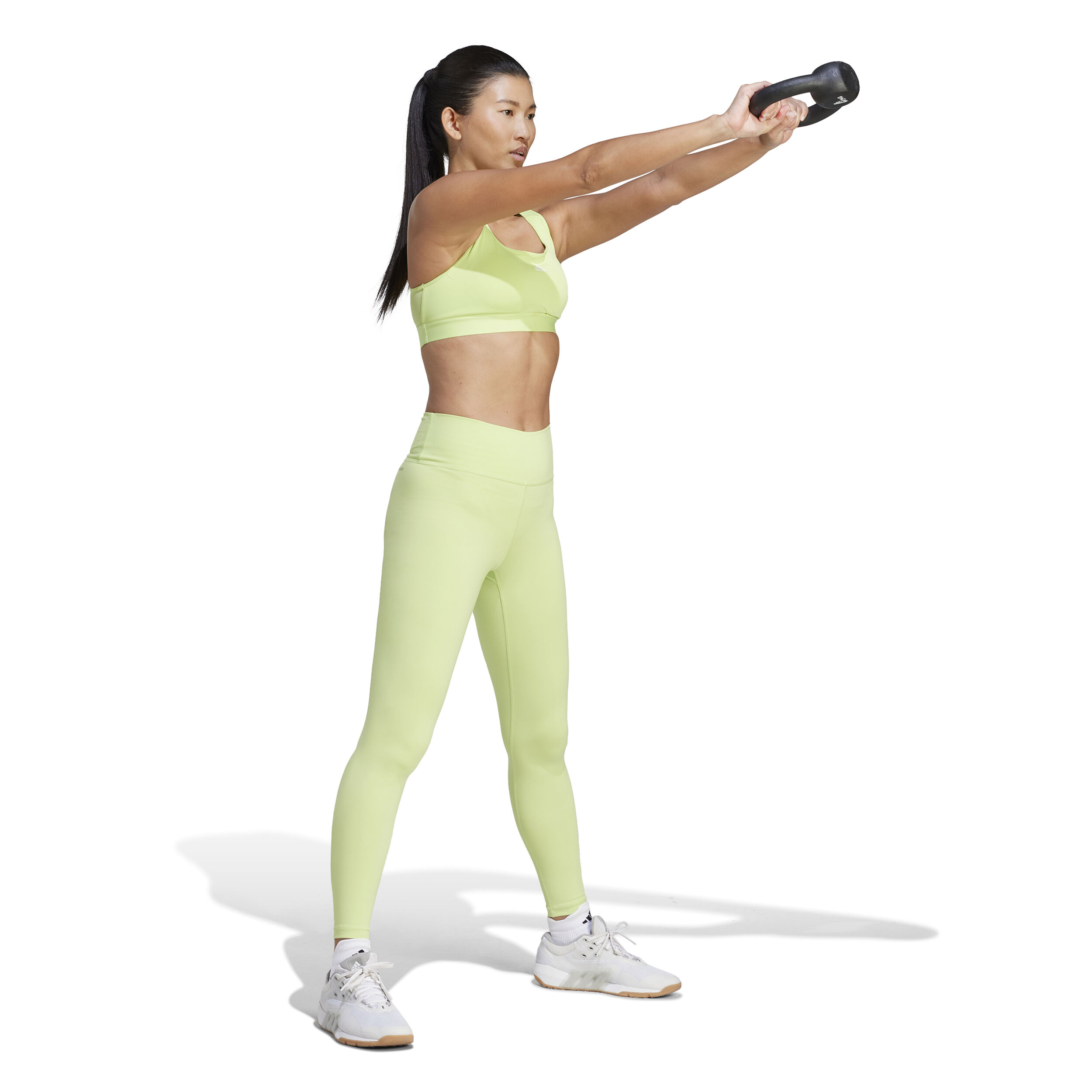 Power MS Pullim Sport-BH Damen - Limette