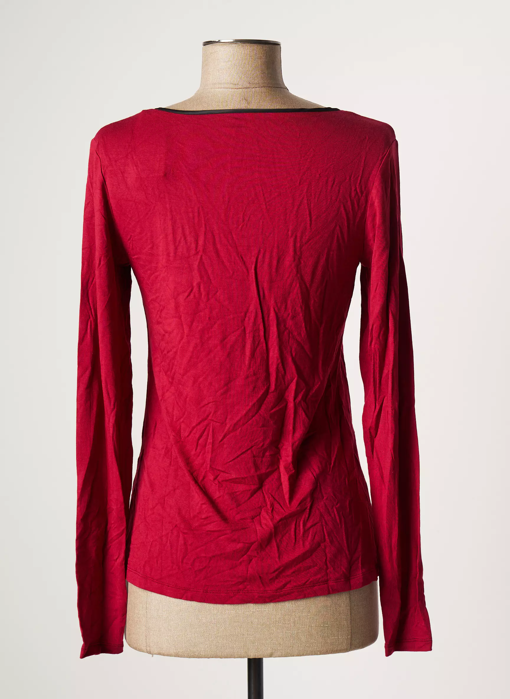 Kolle Serre Tshirts Femme couleur rouge