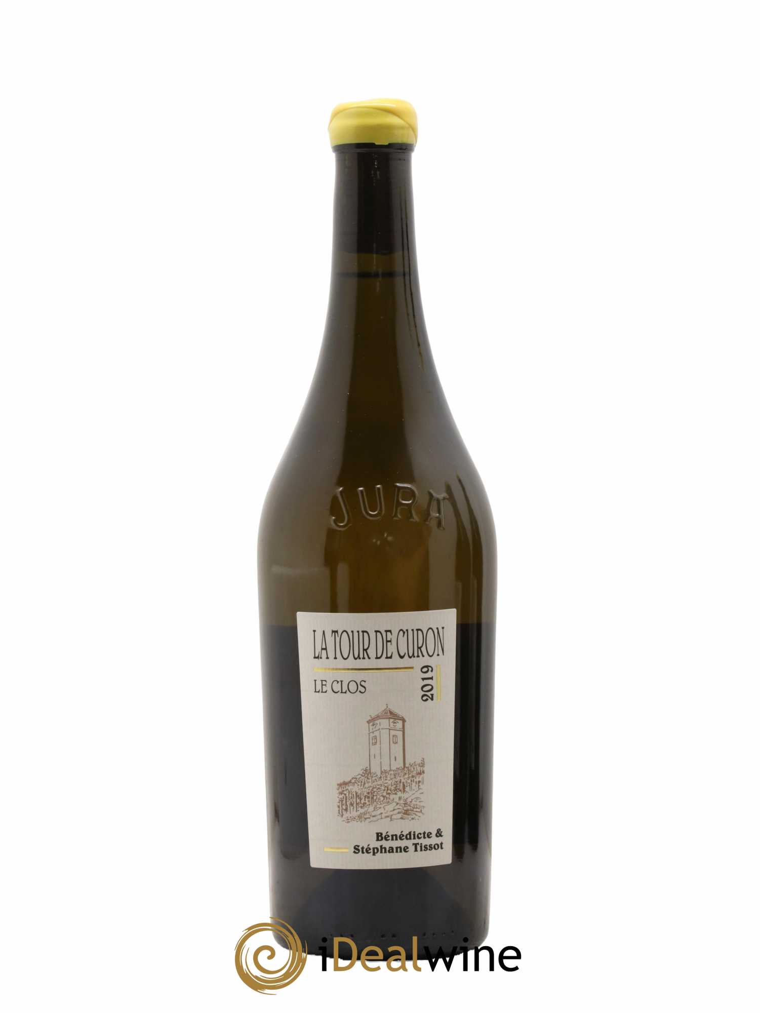 Arbois Chardonnay Le Clos de la Tour de Curon Bénédicte et Stéphane Tissot  2019 - Lot de 1 Bouteille