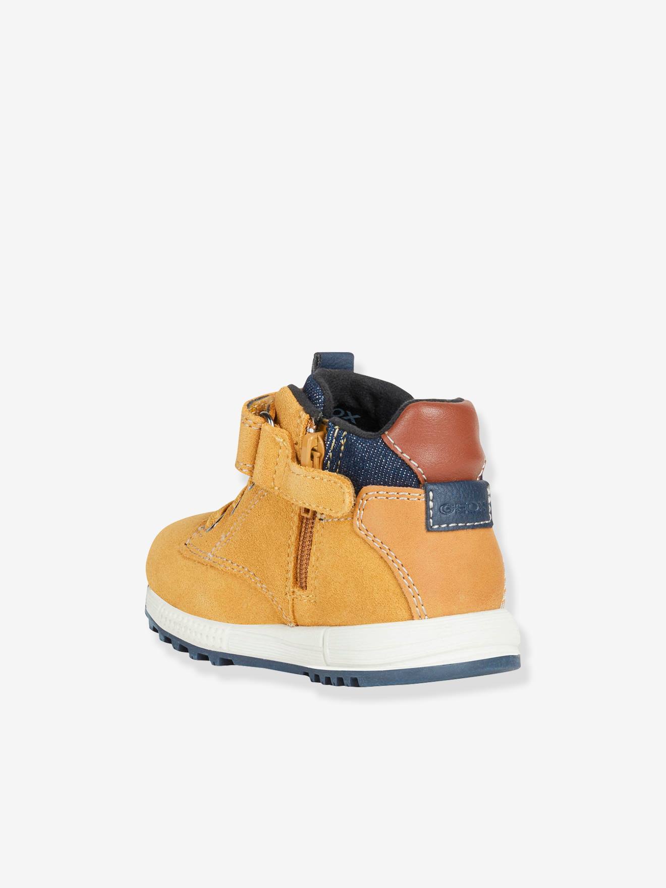 Baskets MID bébé garçon B Alben Boy GEOX® jaune marine