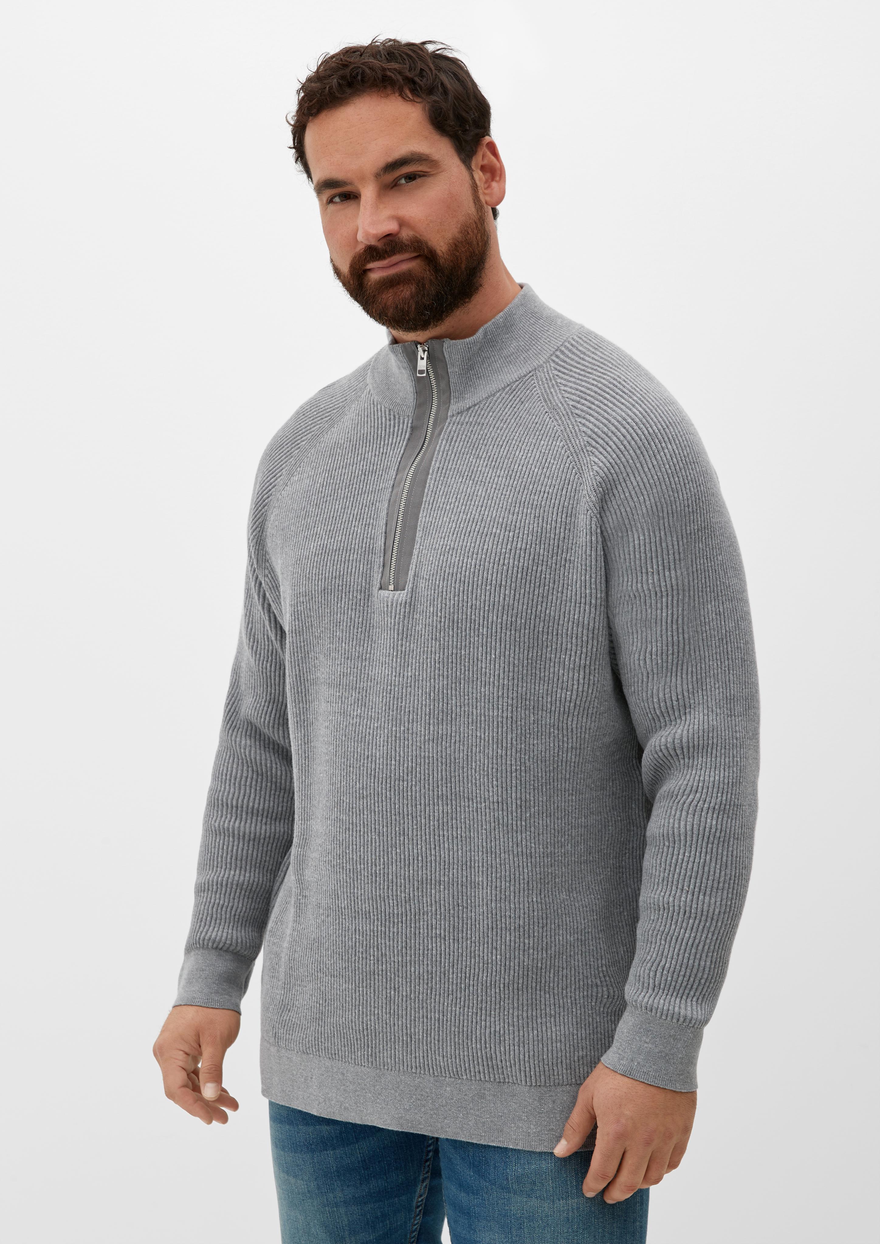 Gestrickter Troyerpullover  2128118-9730
