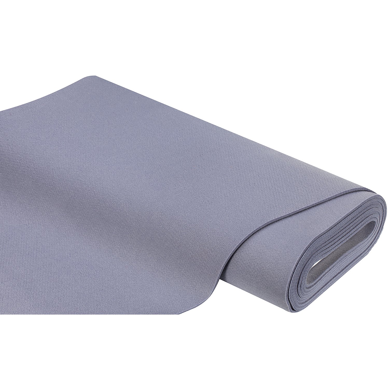 Textilfilz, Stärke 4 mm, grau