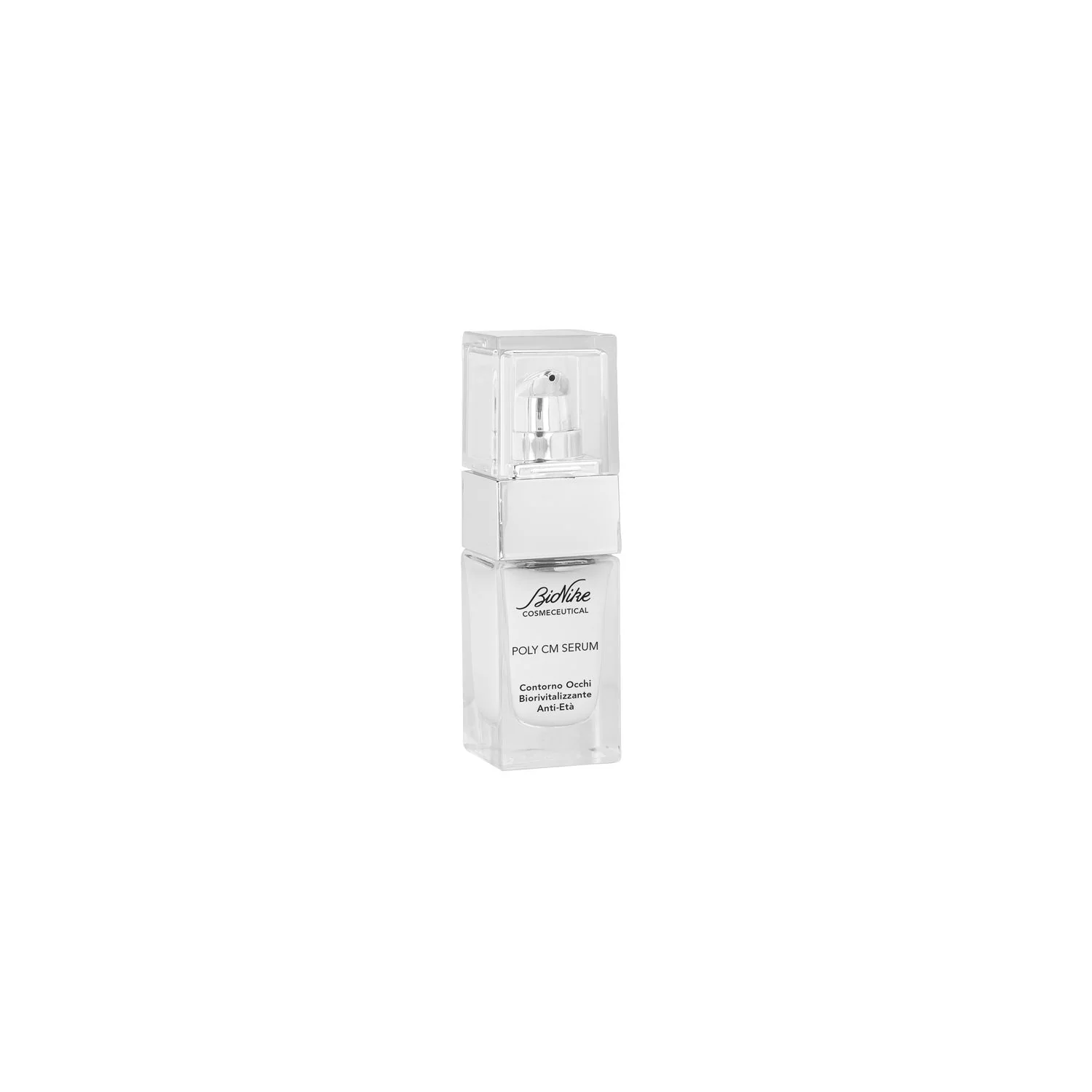 Kosmeceutinis POLY CM SERUM Biorevitalizuojantis senėjimą stabdantis paakių serumas – raukšles mažinanti paakių oda