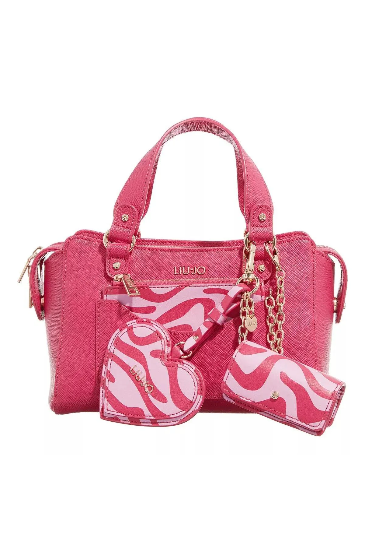 Liu Jo  Ecs S Satchel Viva Magenta