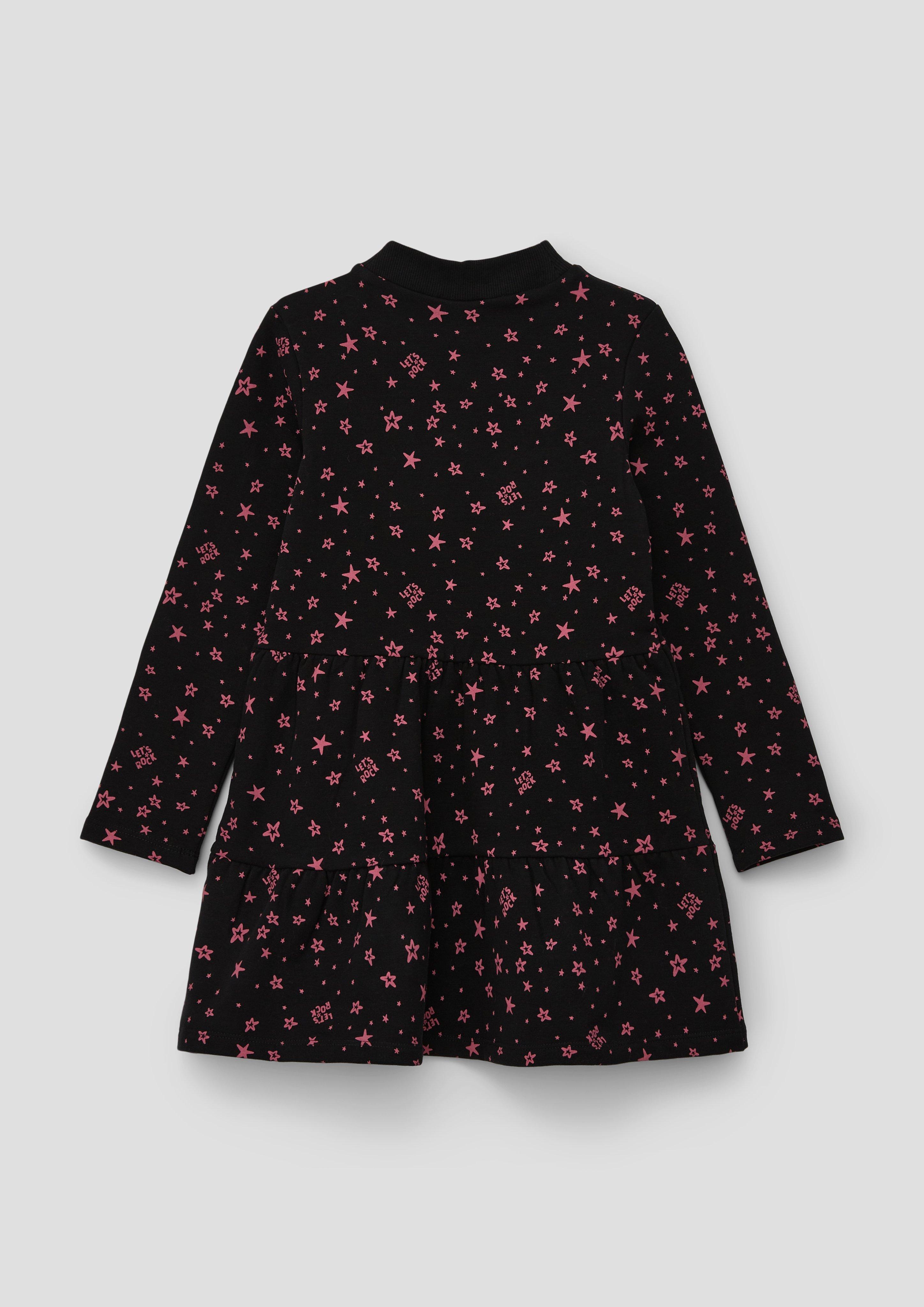 Sweatkleid mit Volants  2137390-99A2