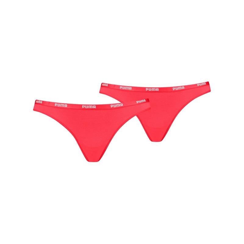 PUMA Iconic Slip 2er Pack Damen Unterhose Damen