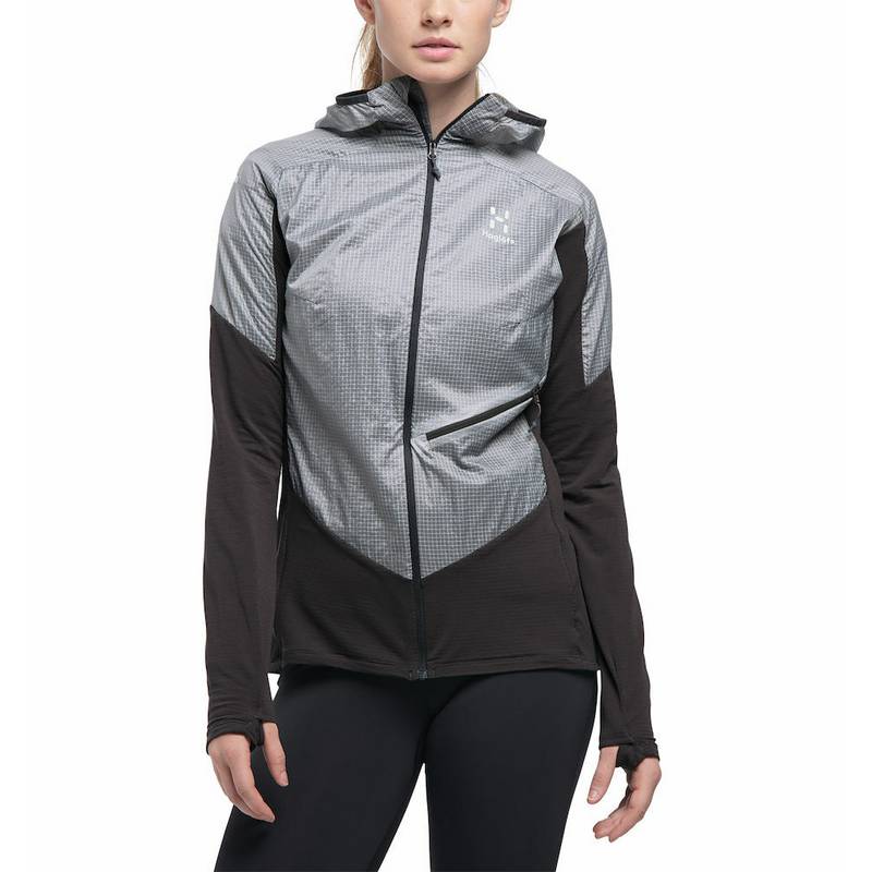 Haglöfs L.I.M Hybrid Hood Fleecejacke Damen