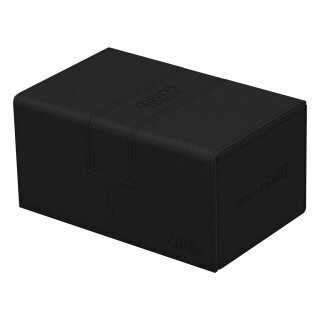 Ultimate Guard Twin Flip`n`Tray 160+ XenoSkin Monocolor - Schwarz