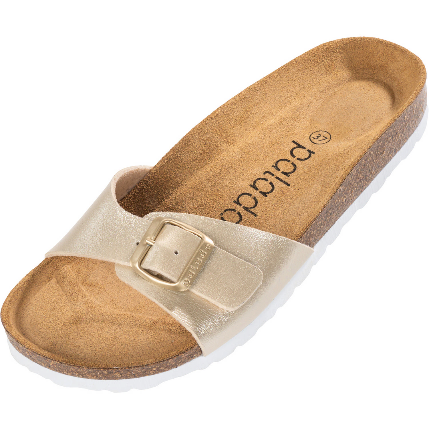 Palado Malta Metallic, Pantoletten, Damen, Metallic Gold Gold