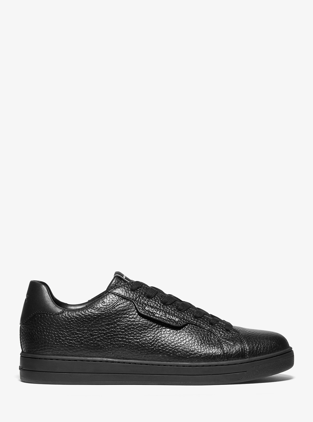 Keating Pebbled Leather Sneaker - SVART