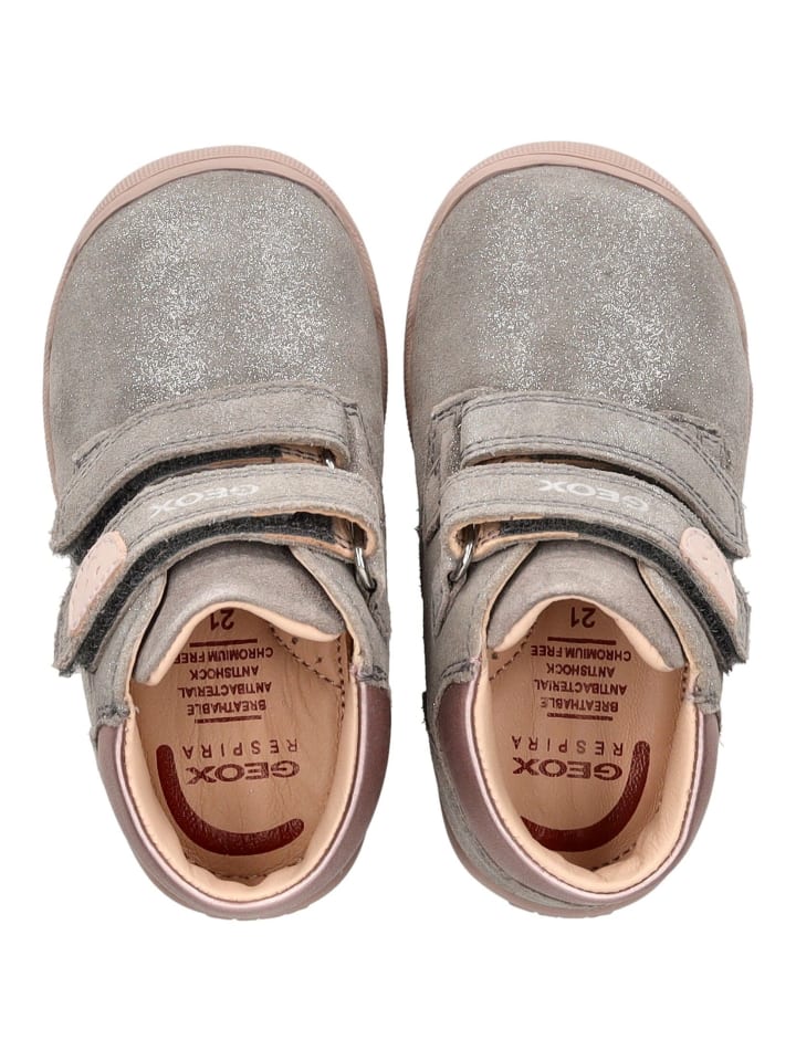 Geox Halbschuhe in Grau/Rosa günstig kaufen