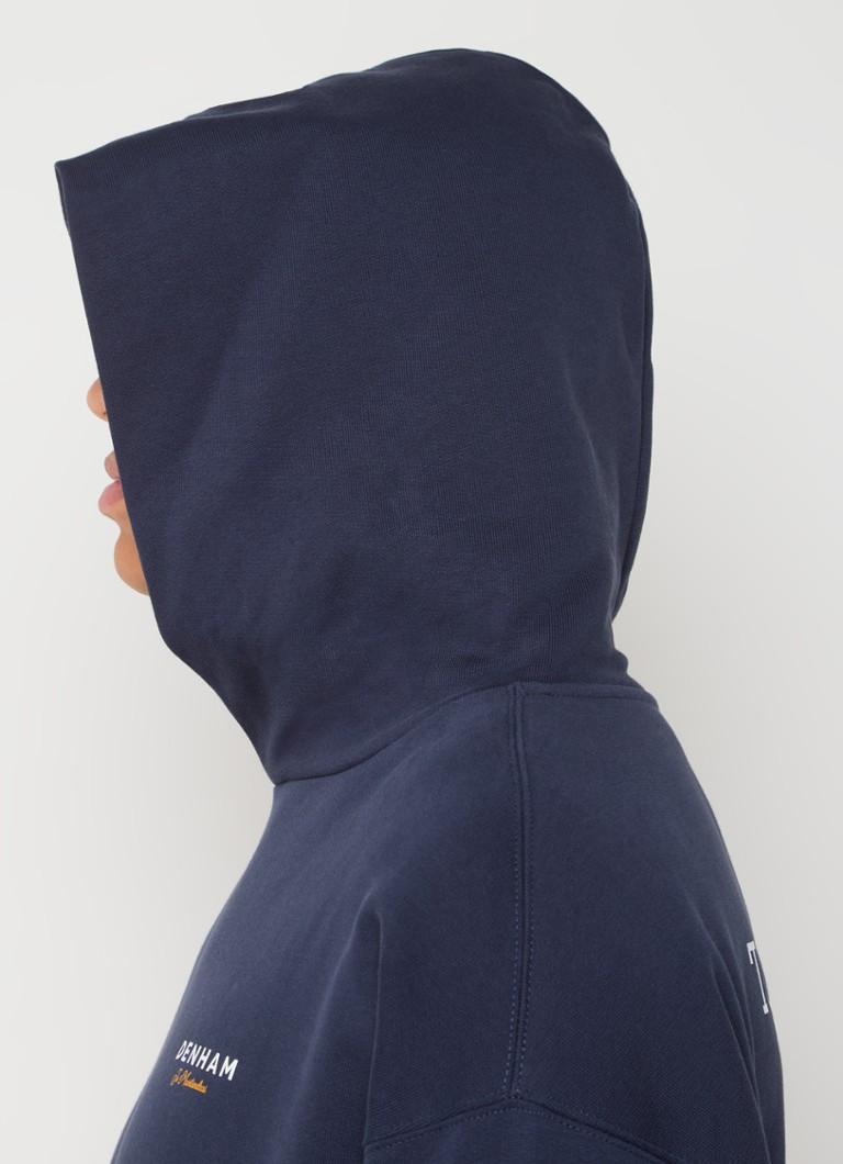 Denham Mantra hoodie with logo and back print