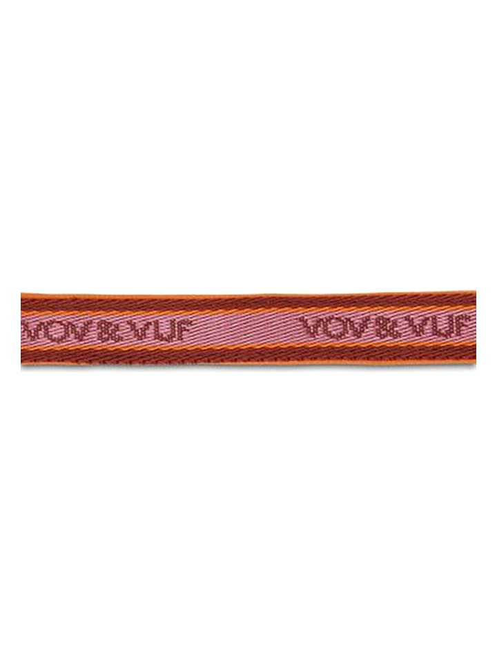VOV & VUF Hundehalsband in Orange/ Rot günstig kaufen onesize