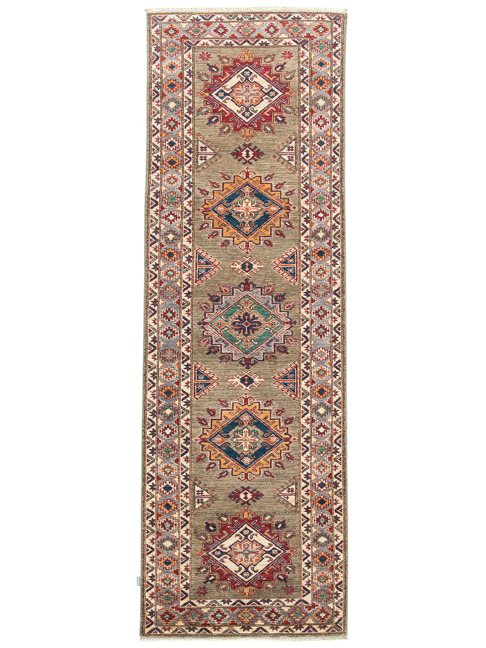 Kazak Ghazni ca. 83 x 254 cm, Unikat / Einzelstück