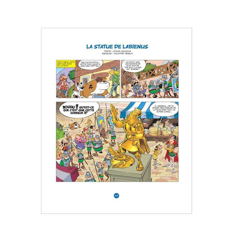 Livre Idéfix et les Irréductibles T2, Les Romains se prennent une gamelle !