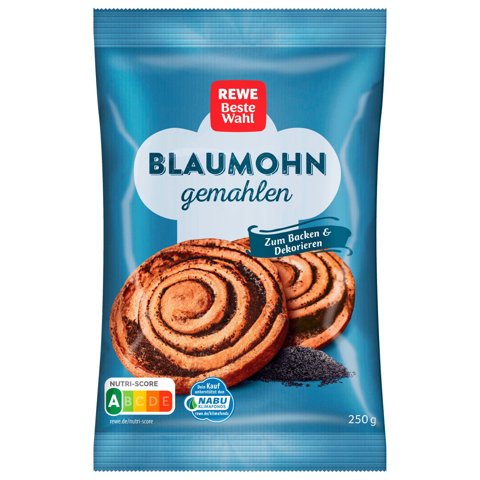 REWE Beste Wahl Mohn gemahlen 250g