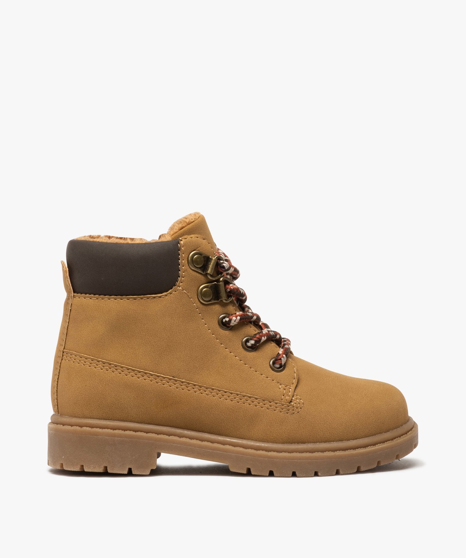 Boots Garçon à col rembourré et semelle crantée | GEMO
