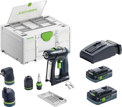 Festool 577617 C 18 HPC 4,0 I-Set Accuboormachine