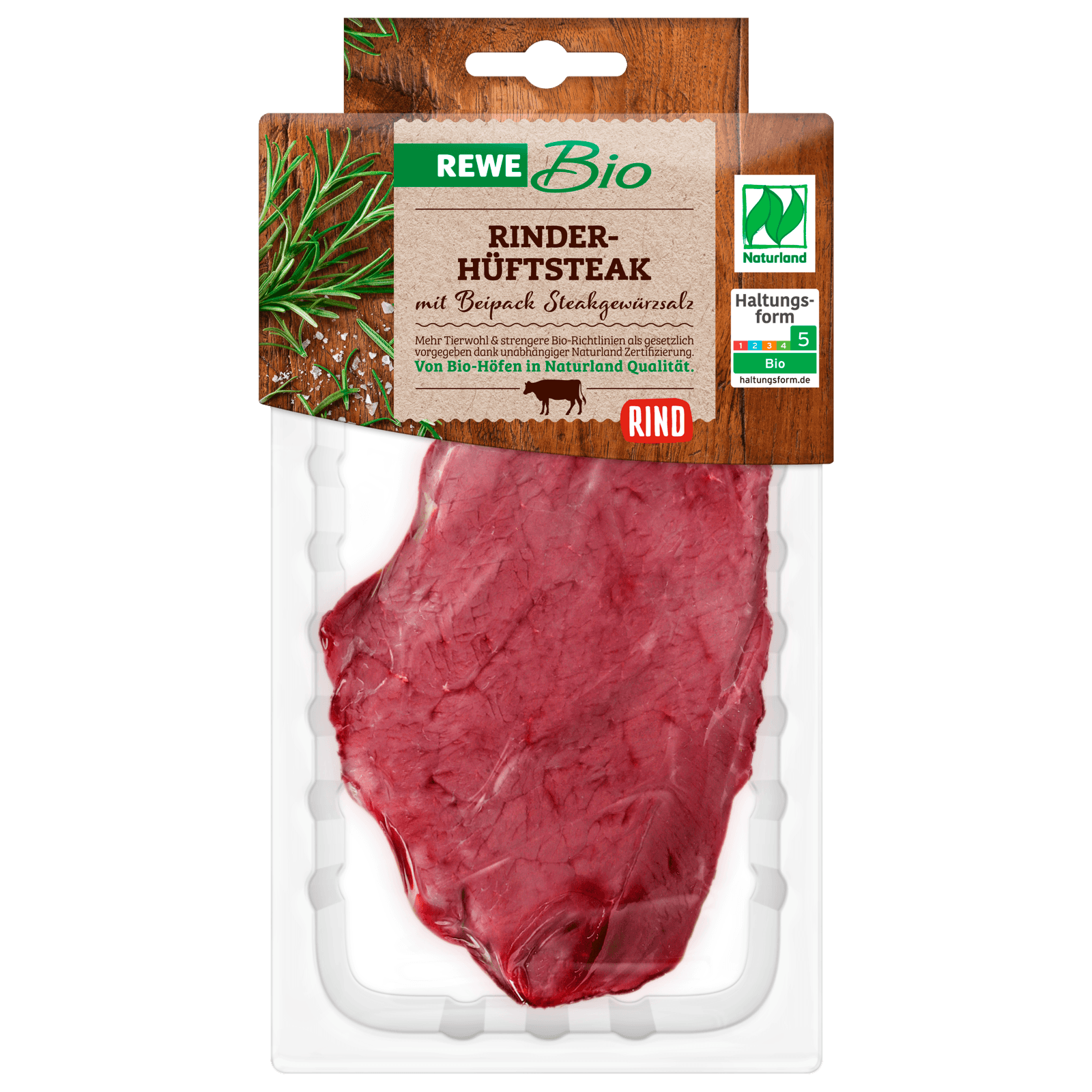 REWE Bio Rinderhüftsteak 200g
