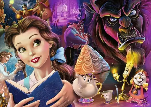 Puzzle 1000 Teile - Belle, die Disney Prinzessin