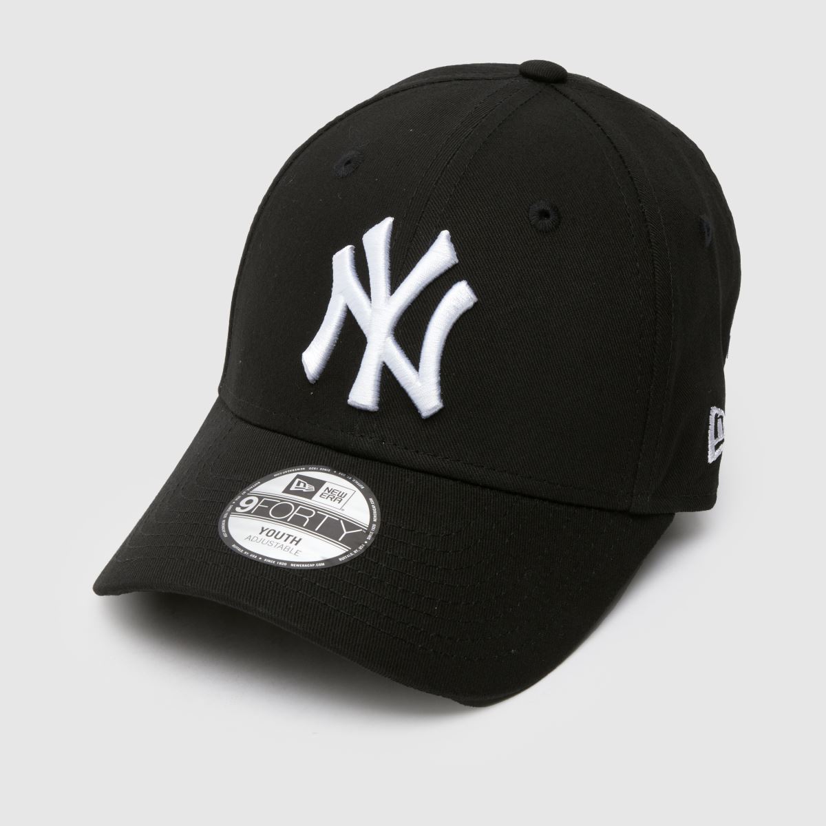 New Era svartvit essential 9forty-keps för barn