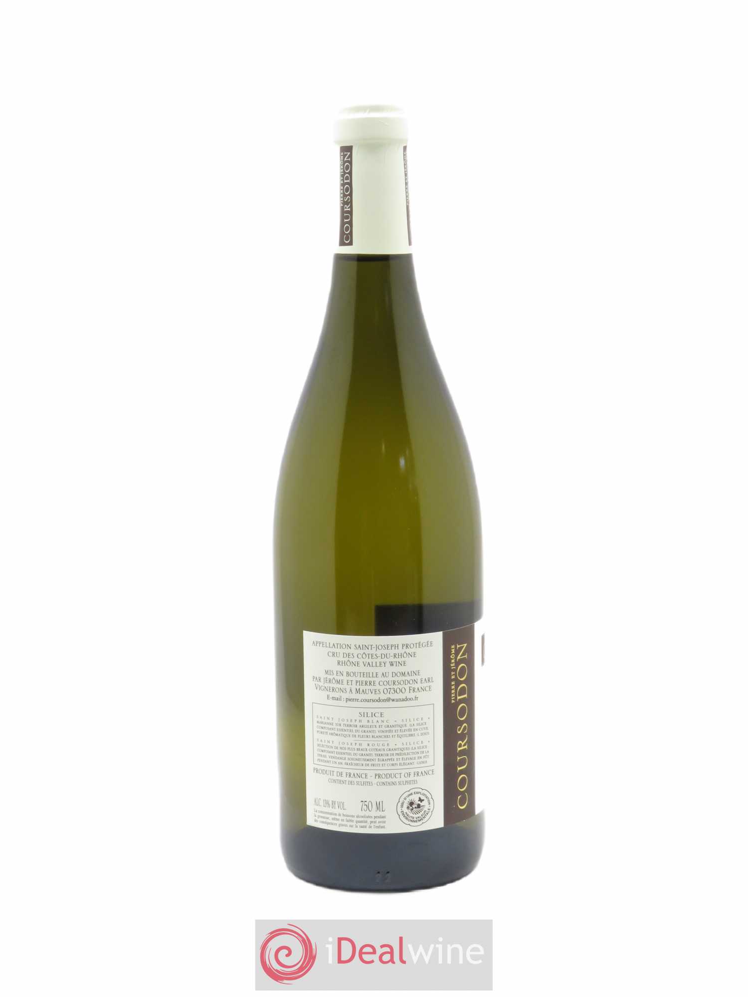 Saint-Joseph Silice Pierre et Jérôme Coursodon  2021 - Lot de 1 Bouteille