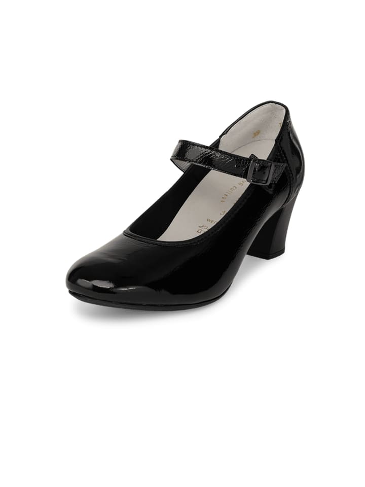 VITAFORM Hirschleder Pumps in schwarz günstig kaufen