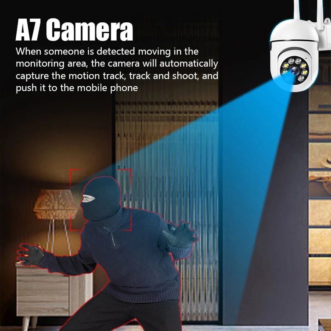 Bolwins B98D WIFI IP Überwachung Kamera Dual Band Wireless Nachtsicht Video Überwachungskamera