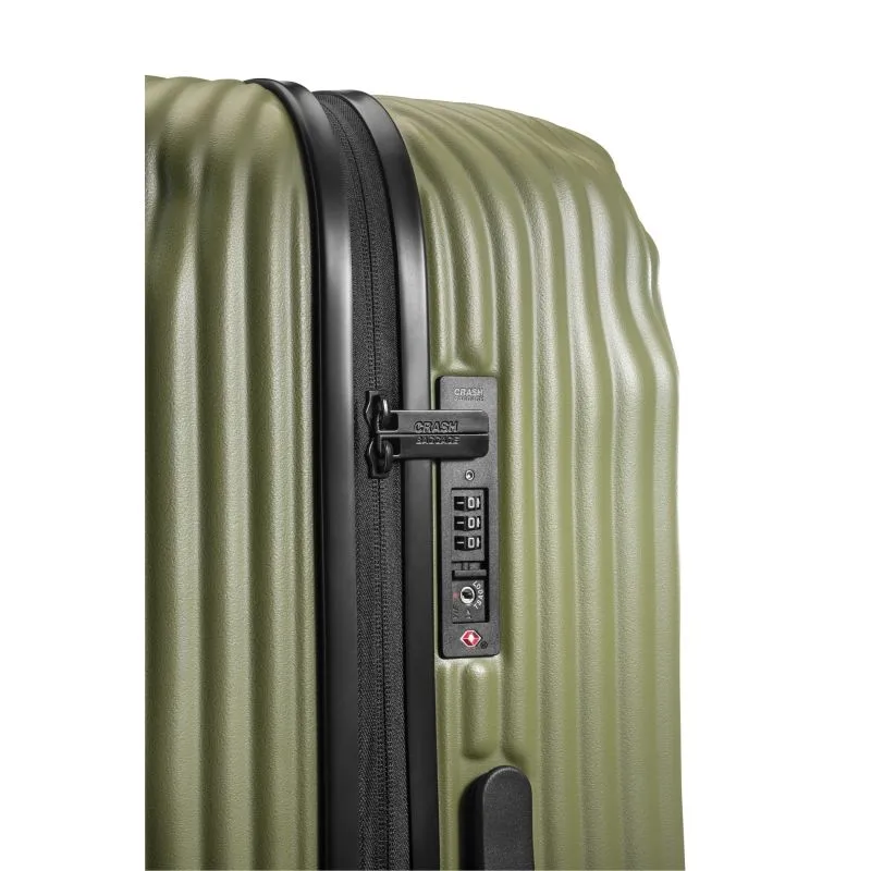 Crash Baggage Stripe Kofferset Gr. L\/M\/S - Olive