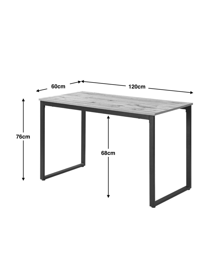 B&D Home Esstisch SAMUEL in Natureiche - (B)120 x (H)76 x (T)60 cm günstig kaufen onesize