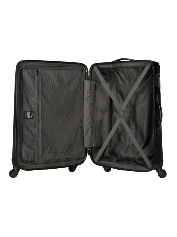 Wittchen 3tlg. Koffer Set Globe line Collection in Black günstig kaufen onesize