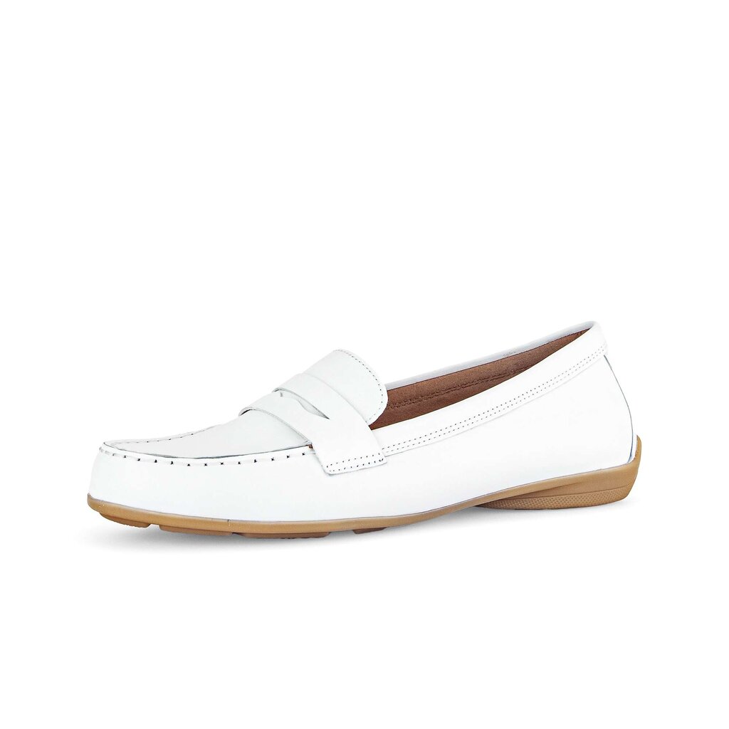 Gabor fashion Mokassin weiß