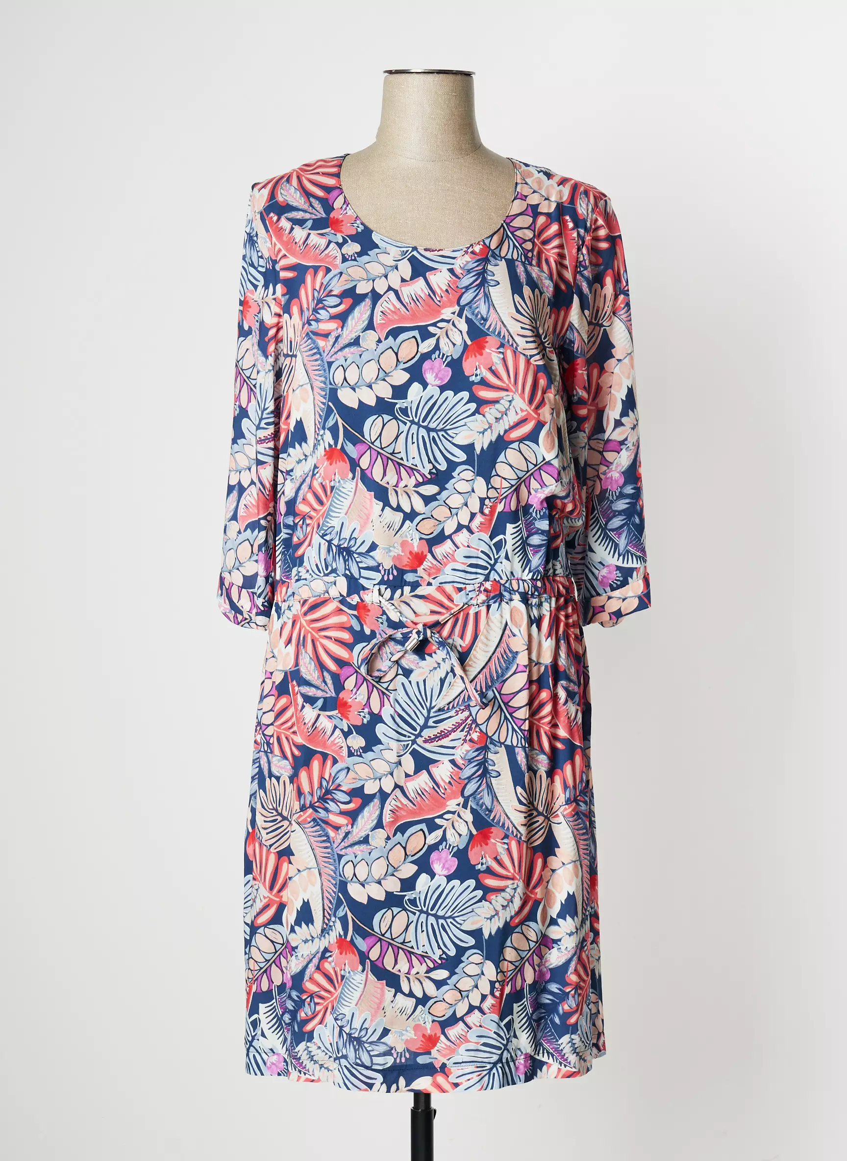 Griffon Robes Mi Longues Femme couleur bleu