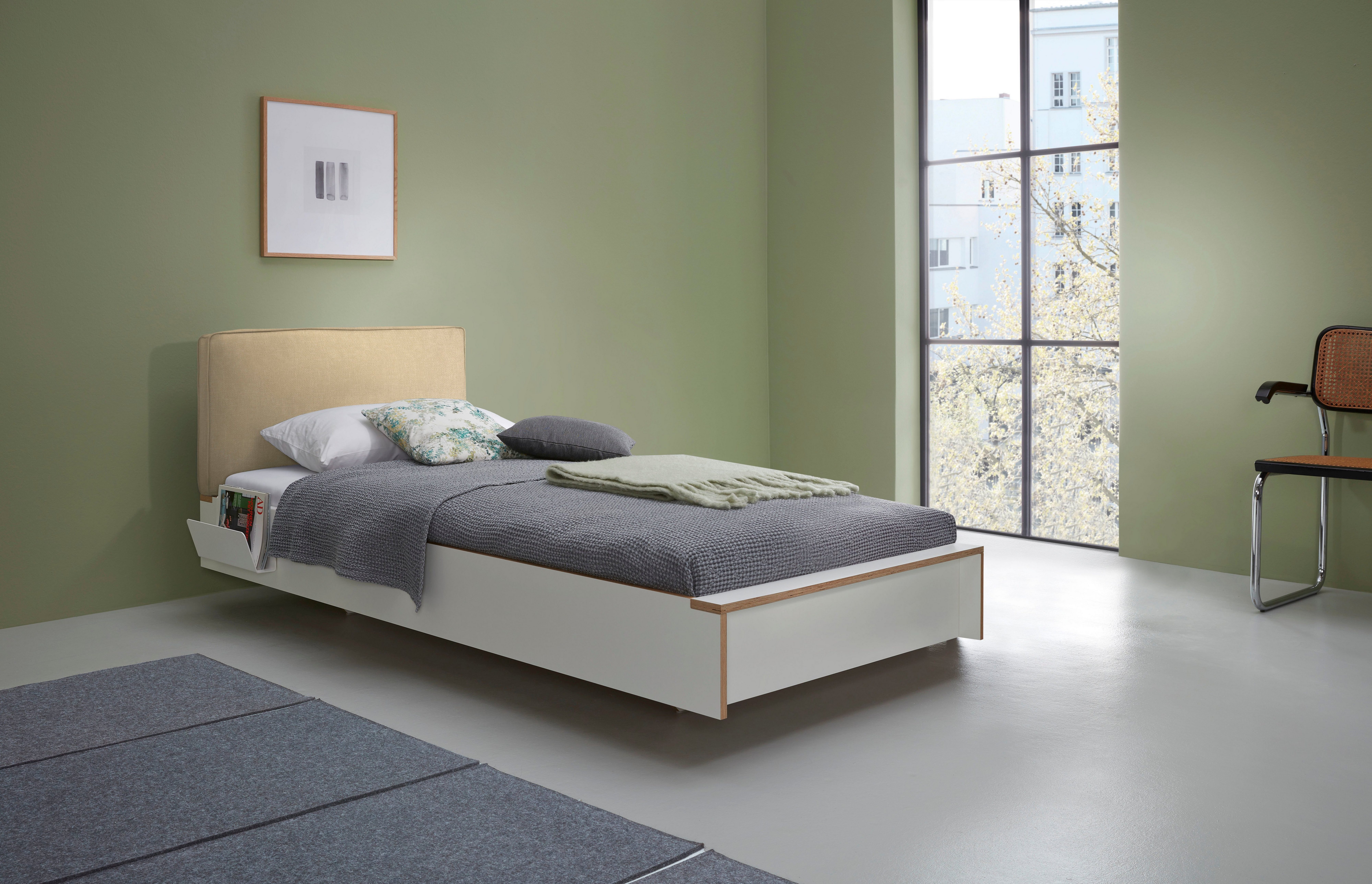 Müller SMALL LIVING Kopfteil FLAI Polsterkopfteil, Ergänzung für Einzelbett FLAI, ohne Kopfteil