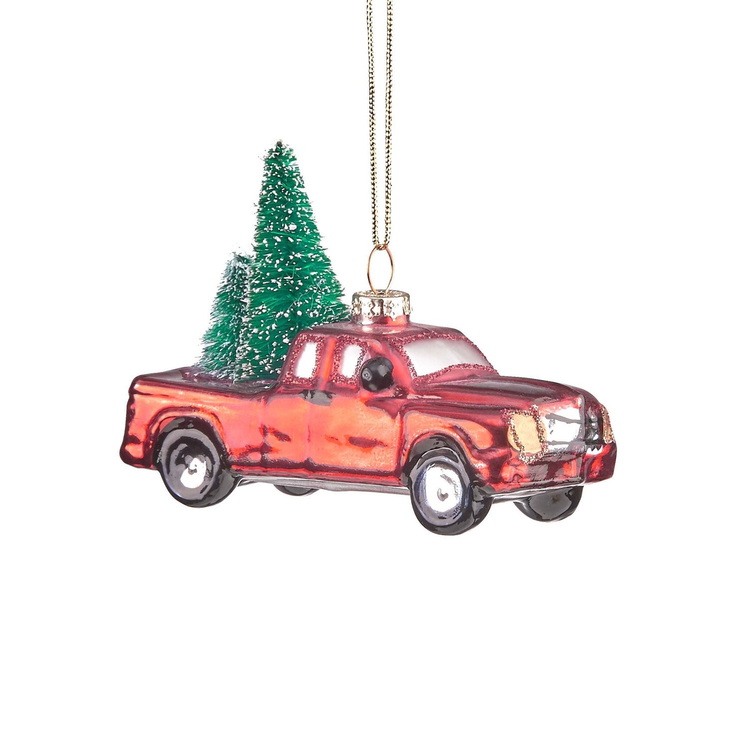 HANG ON Anhänger mit Auto mit Tannenbaum