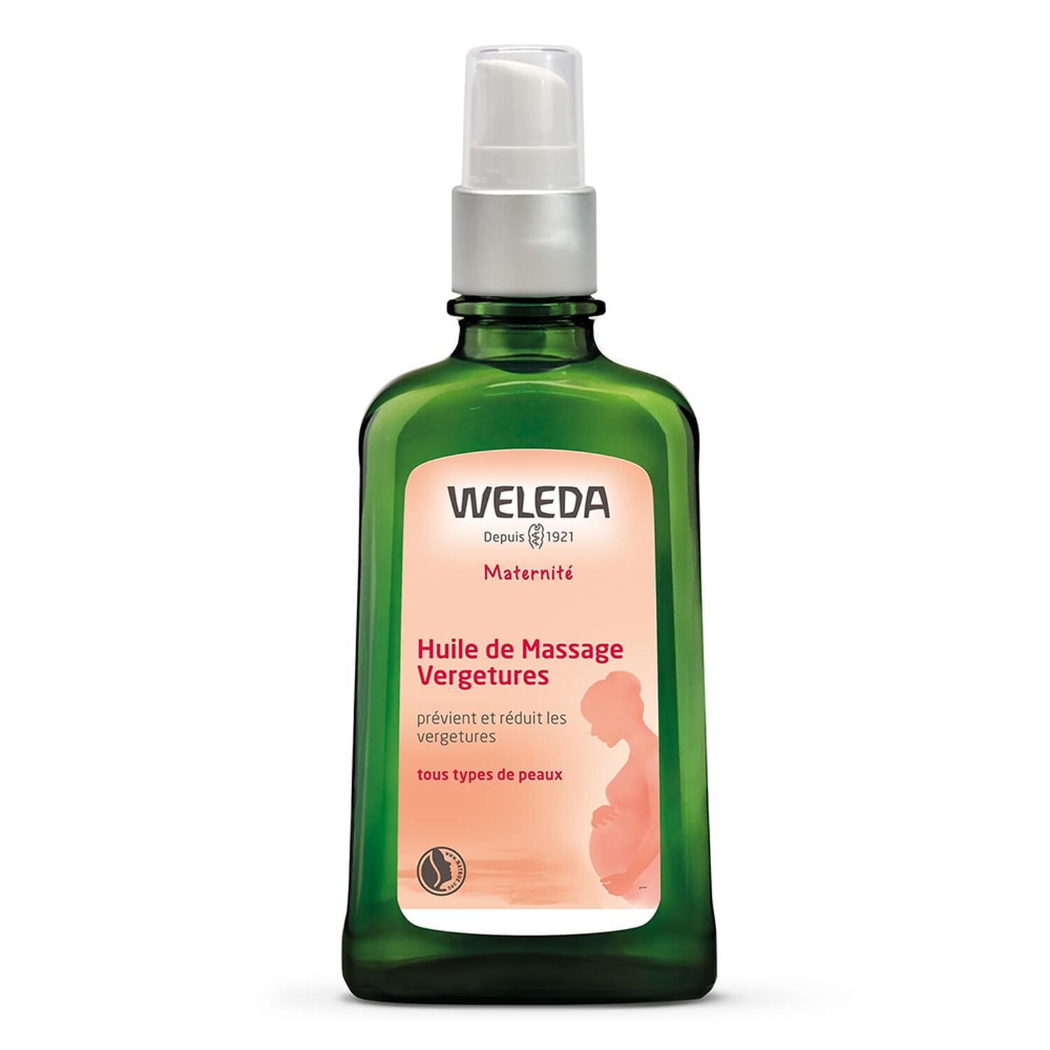 Weleda Maternité Huile de Massage Vergetures - Femmes Enceintes et Allaitantes - 100 ml