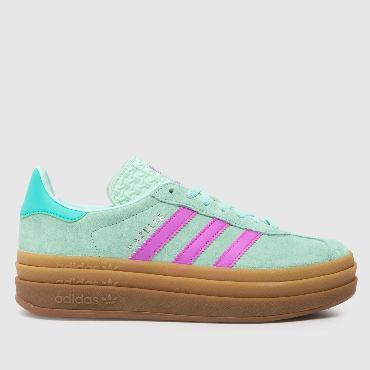 adidas világoszöld Gazelle Bold Lány Utcai Cipők