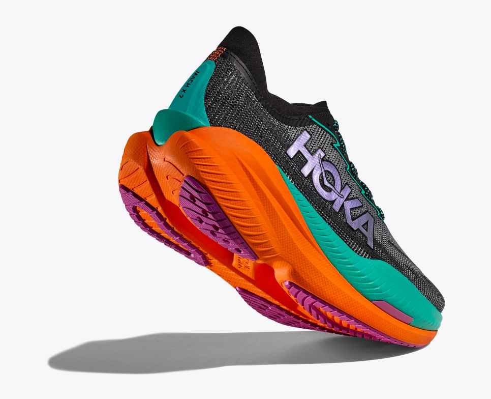 Mach X 2 Black/Electric Aqua