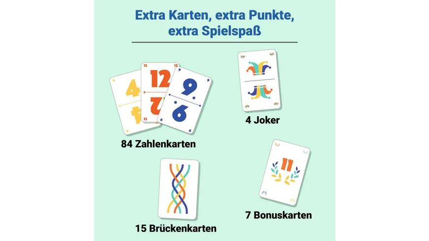 Ravensburger Spiel - Elfer raus! Extra, Kartenspiel für 2-6 Spieler, Klassiker ab 8 Jahren, Extra Edition