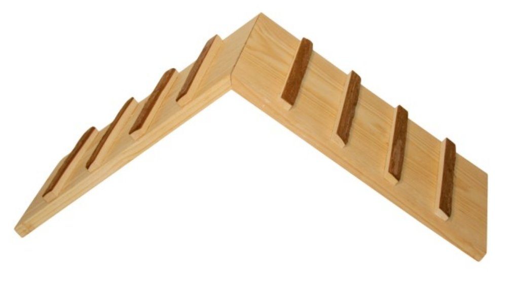 Kerbl Zierbrücke NATURE Holzbrücke für Käfigausgang; bxh 17 x 20 cm 84406, (1 St)