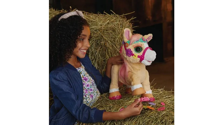 Hasbro - FurReal Friends - furReal Cinnamon, mein stylisches Pony