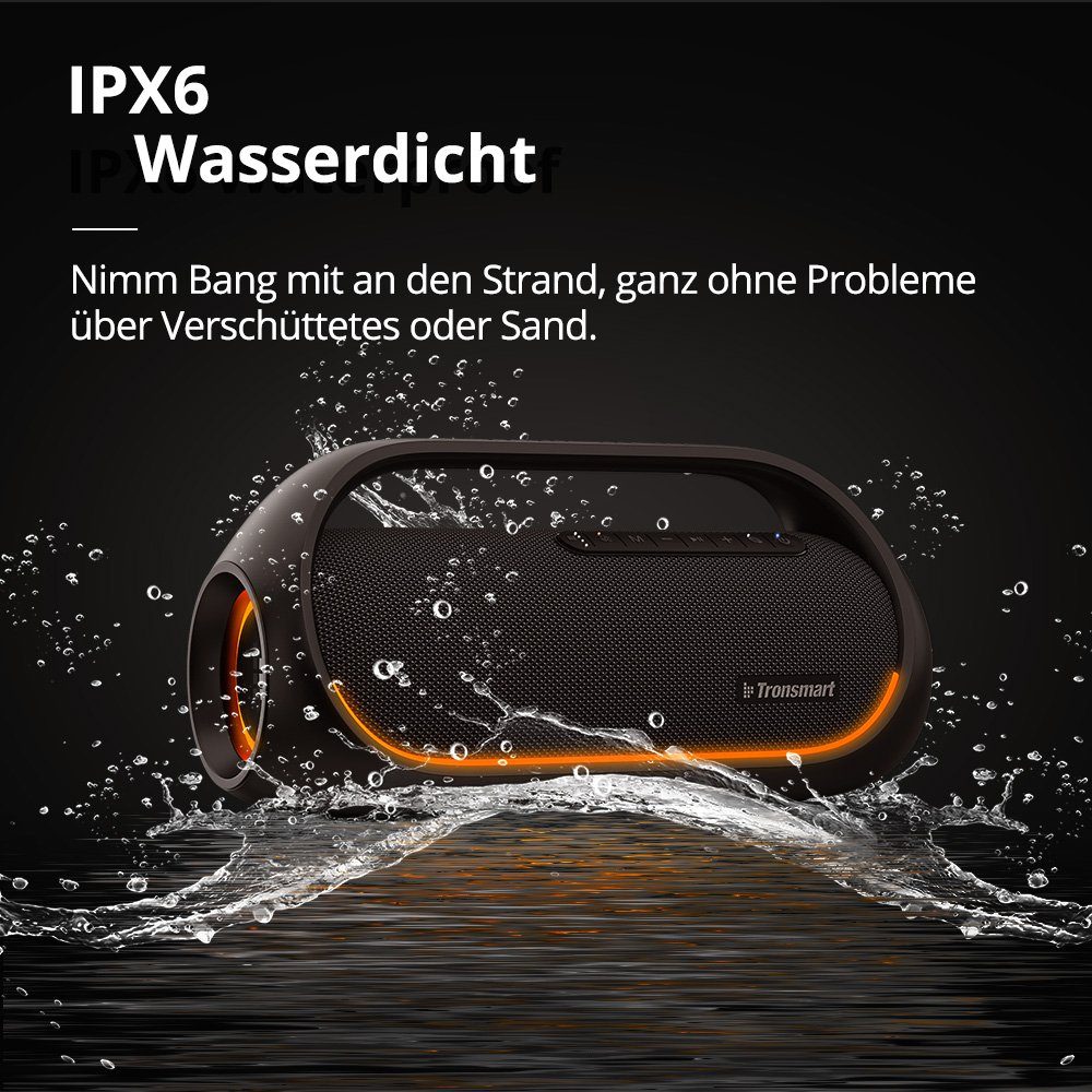 Tronsmart Bang 60W Bluetooth-Lautsprecher (NFC, 60 W, APP, Lichtshow)